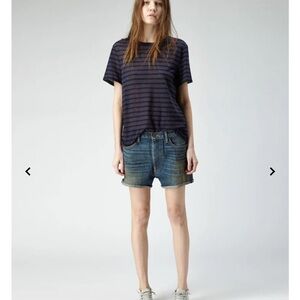 6397 The Slouch Short Relaxed Denim Cutoffs, 28